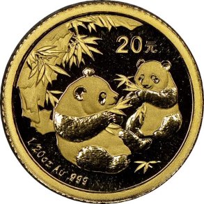 Kina 20 Yans 2006. Panda. 