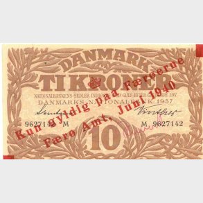 10 krone frerne 1940