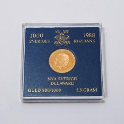 Sveige 1000 kr. 1988. Delaware