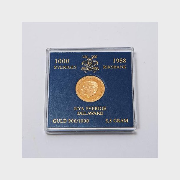 Sveige 1000 kr. 1988. Delaware