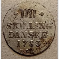 4 skilling 1783