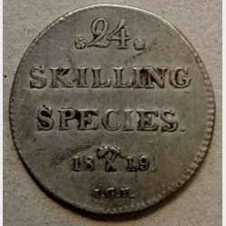 24 skilling species 1819
