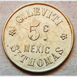 5 cent G. Leviti, San Thomas