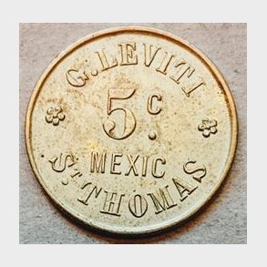 5 cent G. Leviti, San Thomas