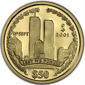 British Virgin Island. 50 $ 2006. Twin Towers