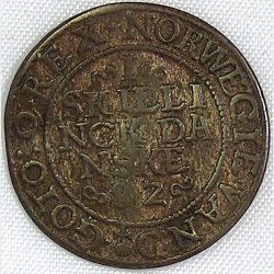 1 skilling 1582