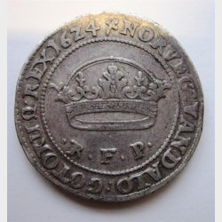  krone 1624, tyk