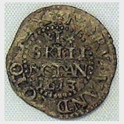 1 skilling 1613