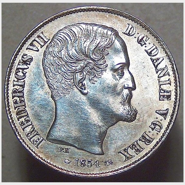 1 rigsdaler 1854 VS