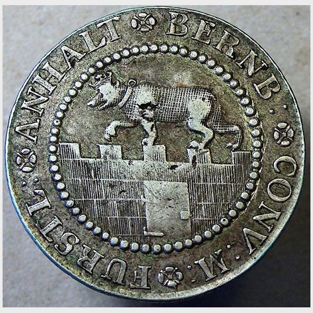 Anhalt-Bernburg 2/3 Thaler 1793