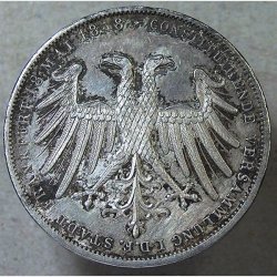 Frankfurt 2 gulden 1848
