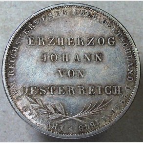 Frankfurt 2 gulden 1848