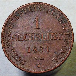 Sechsling 1851
