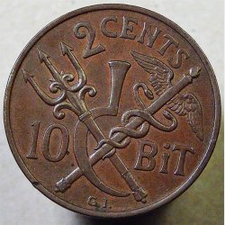 10 bit / 2 cent 1905   DWI