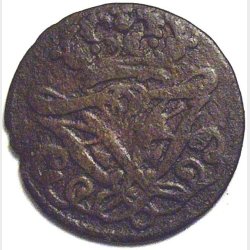 2 skilling 1705 Norge