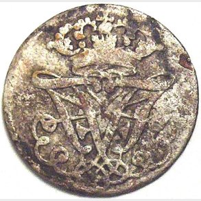 2 skilling 1706 Norge