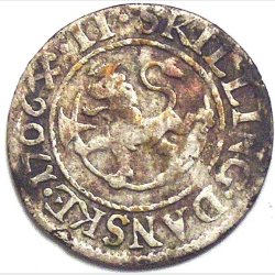 2 skilling 1706 Norge