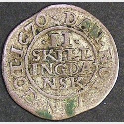 2 skilling 1670