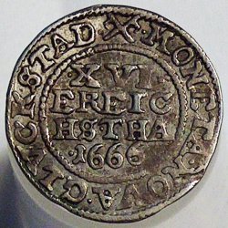 3 Skilling lybsk 1666