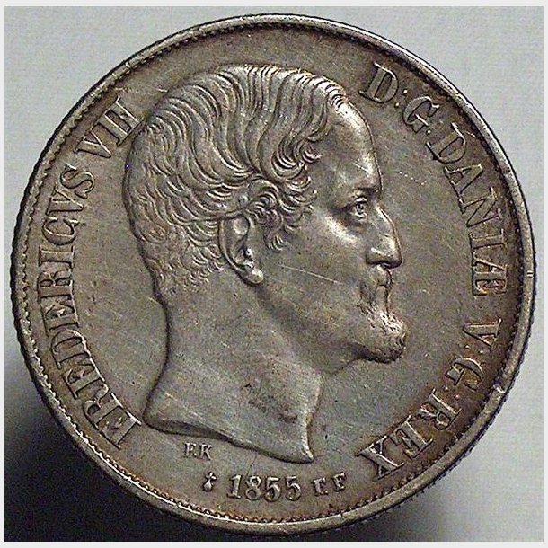 rigsdaler 1855 FF