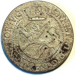 8 skilling 1734 Norge