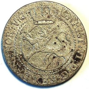 8 skilling 1734 Norge