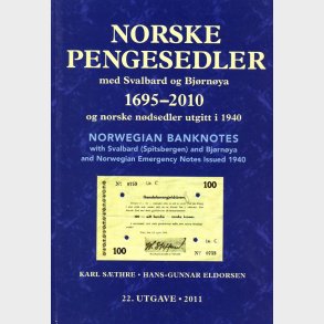 Norske Pengesedler 2011.