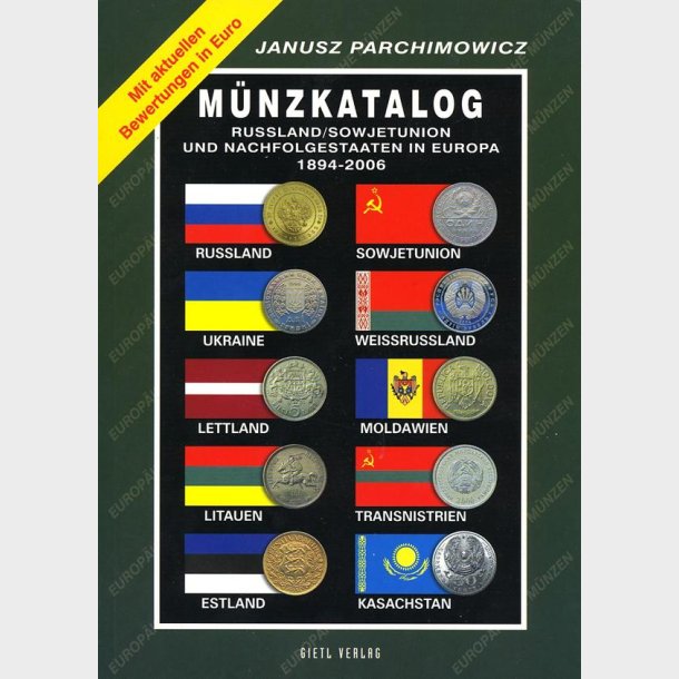 Mnzkatalog Russland/Sowjetunion und nachfolgestaaten in Europa.