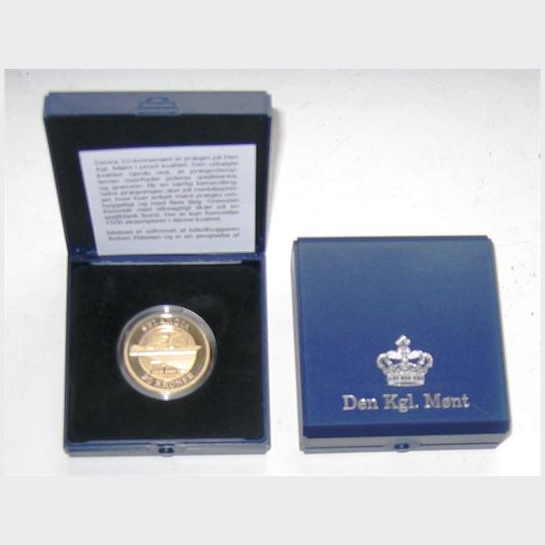 Skibsmnt, Selandia, 20-krone proof.  TILBUD