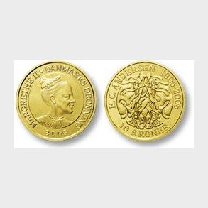 Eventyrmnt, Skyggen, guld.