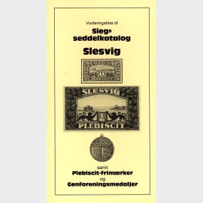 Vurderingsliste til Siegs seddelkatalog Slesvig.