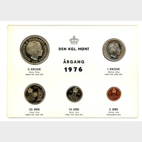 Kongelig Mnt 1976  TILBUD